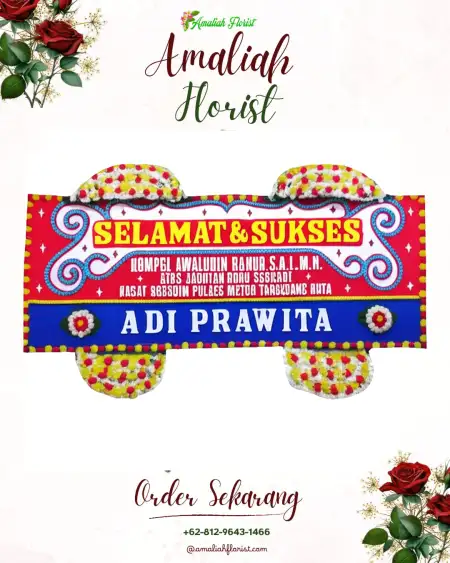 Papan Bunga Ucapan Selamat Pedawa